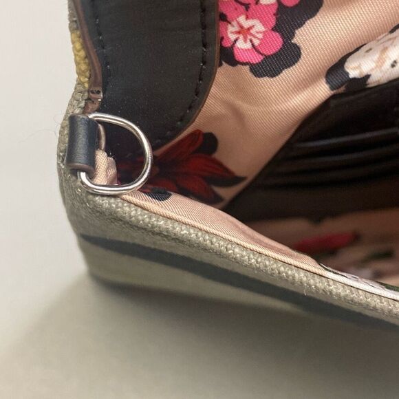 Camo & Floral Bellamy Stella & Dot Clutch Pouch Travel Envelope Bag 12”x8.5” - Picture 9 of 9